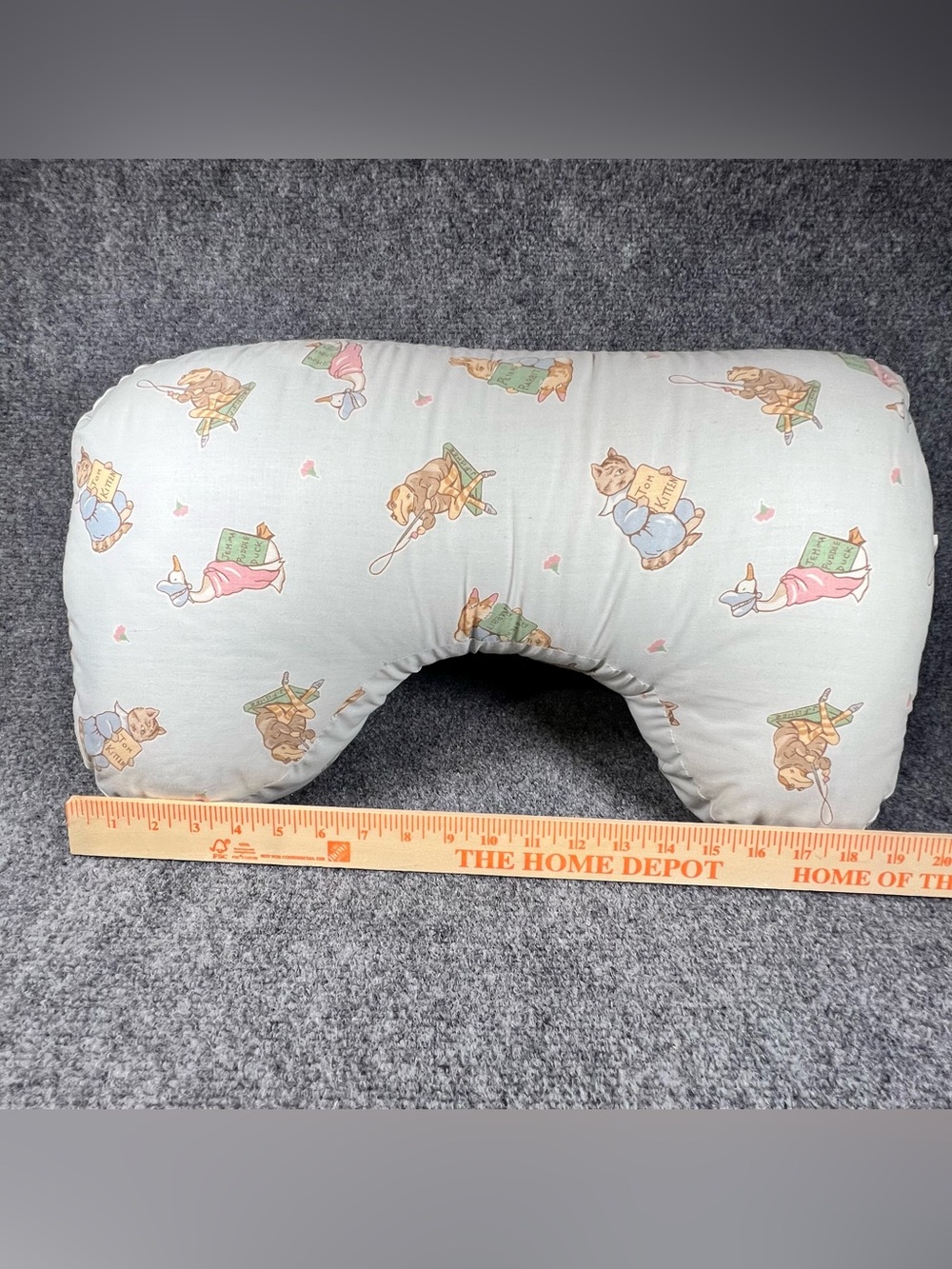 Vintage Beatrix Potter Positioning Pillow